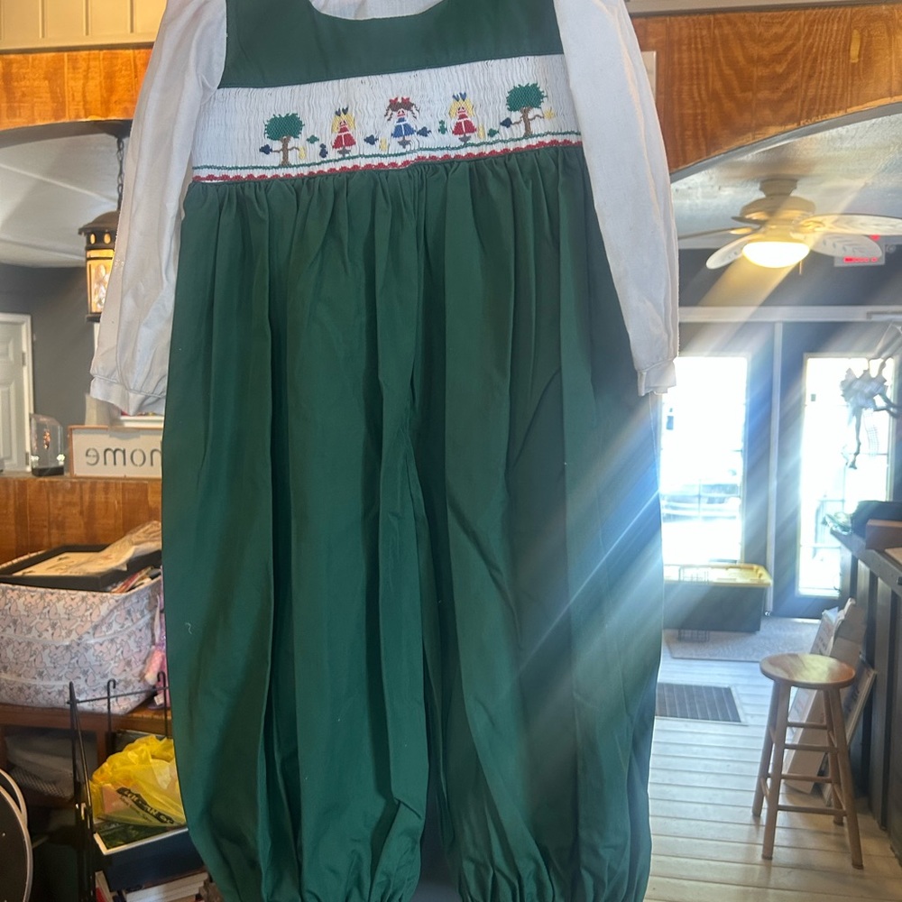 Charming Green Kids Bodysuit